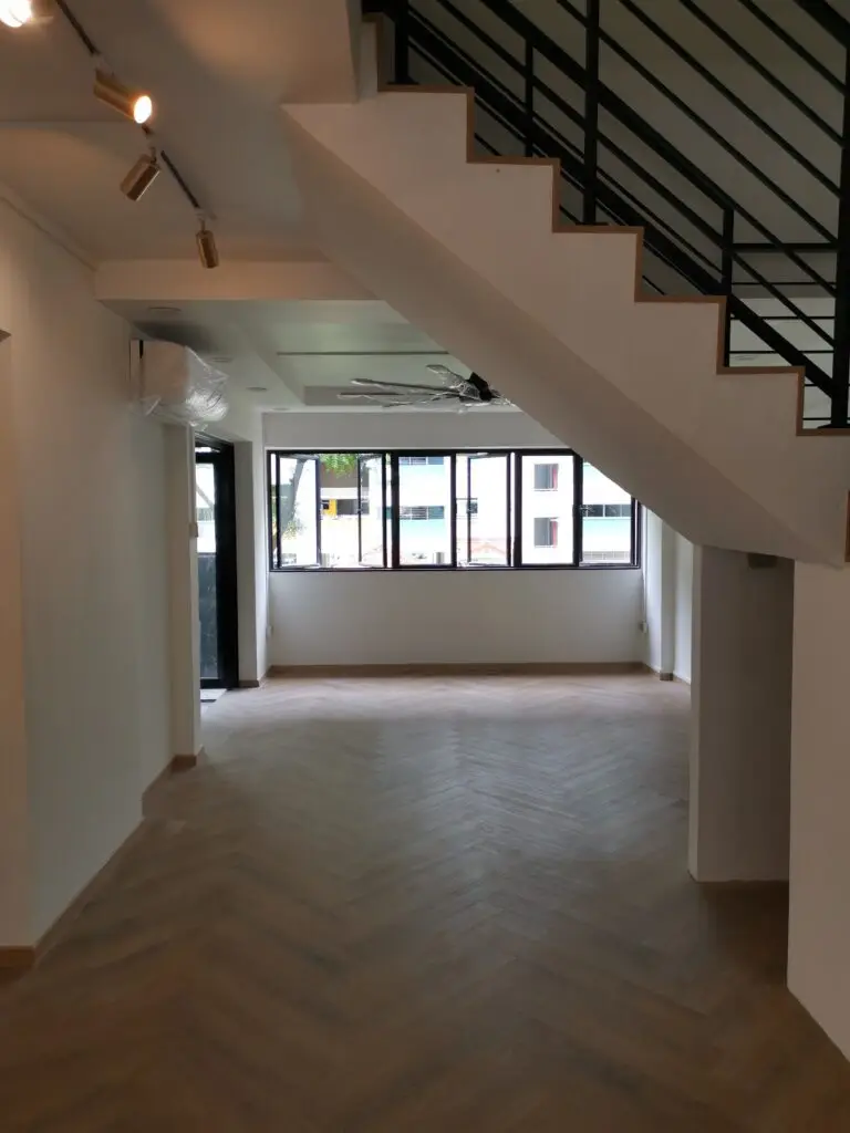 Renovation Cleaning Living Room